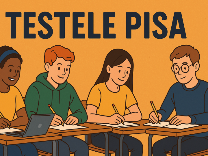 Testele PISA – o aventură de învățare pentru adolescenți cu vârste între 15 ani și 3 luni și 16 ani și 2 luni