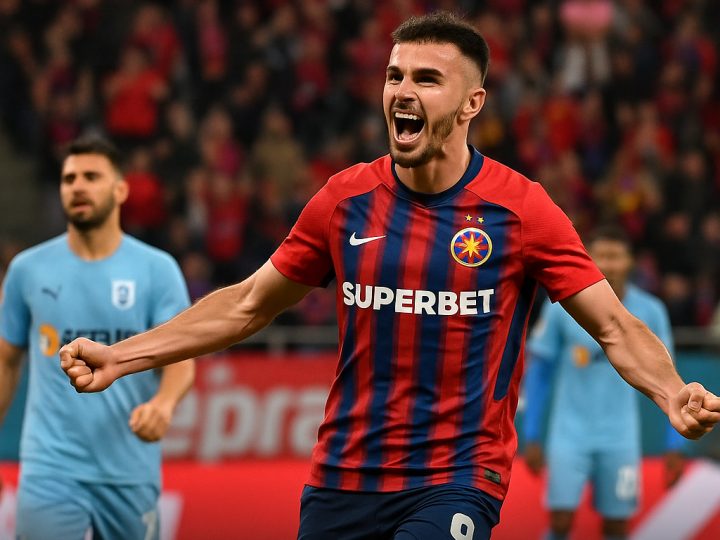 FCSB – Universitatea Craiova 1-0: Seară de vis pentru campioana Superligii
